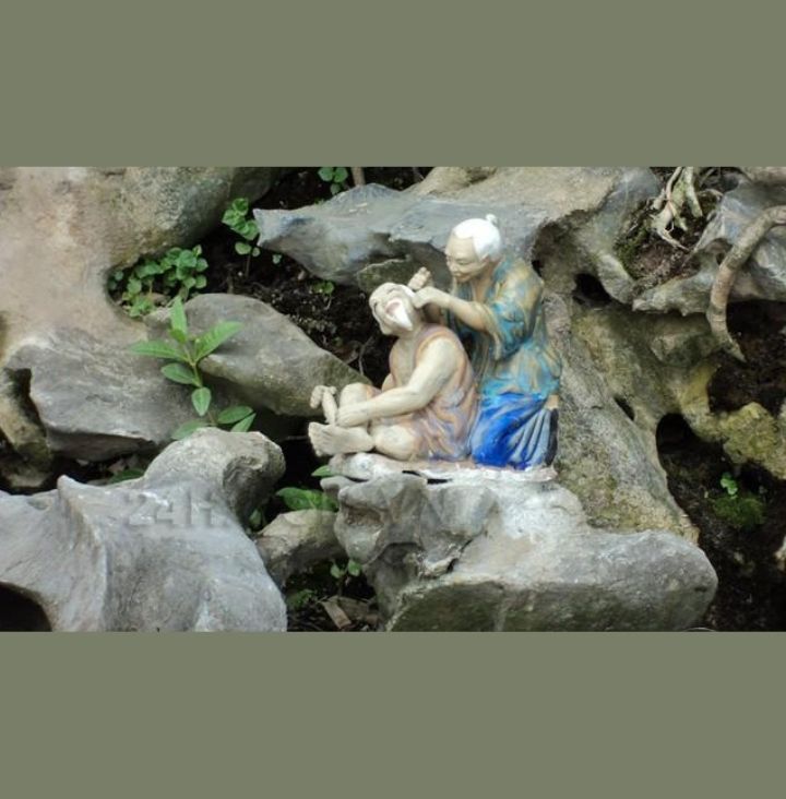 Tượng trang trí cây cảnh