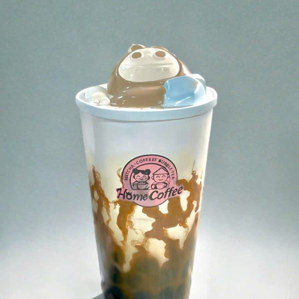 mô hình ly tra sữa composite